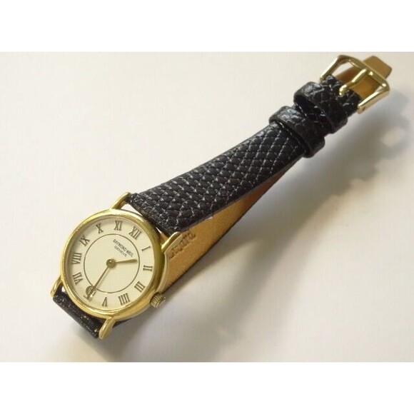 Raymond Weil 21mm Model 9923 18K Electroplated Quartz Date Ladies Watch main image 5